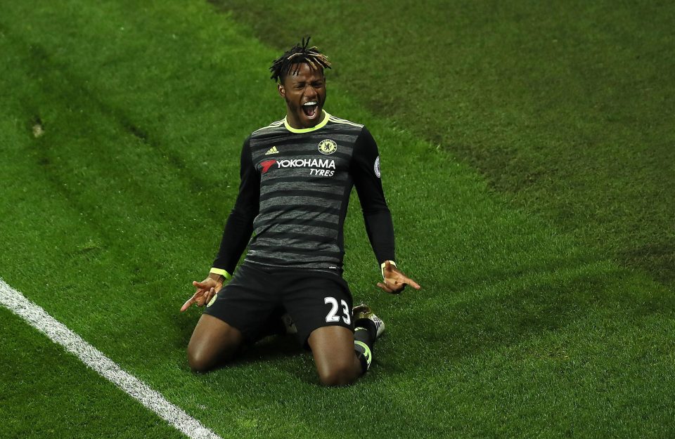  Michy Batshuayi celebrates his famous strike