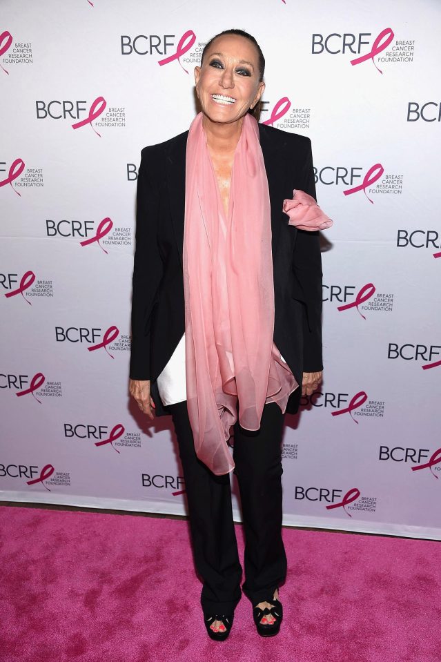  Designer Donna Karan attended the Hot Pink Party