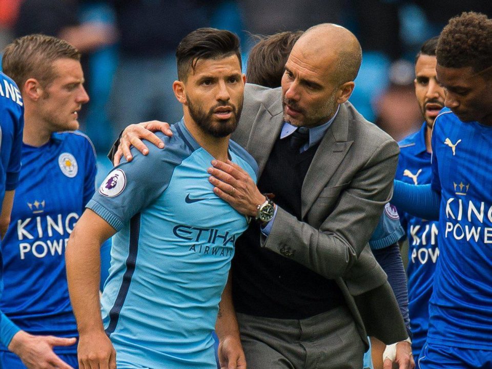  Aguero is believed to be a transfer target for numerous big clubs