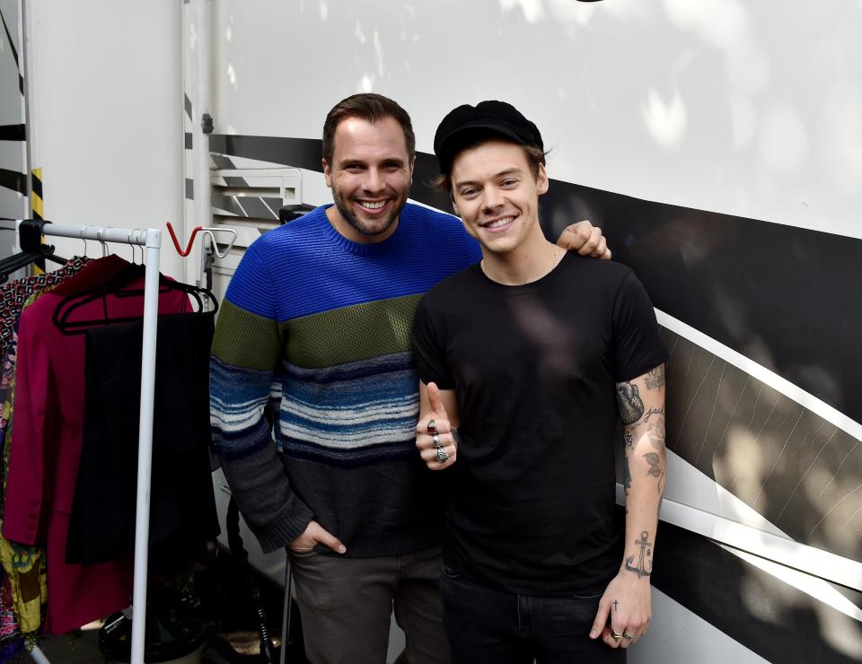  Dan Wootton behind the scenes with One Direction superstar