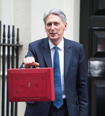  Philip Hammond set aside £2billion for the social care budget