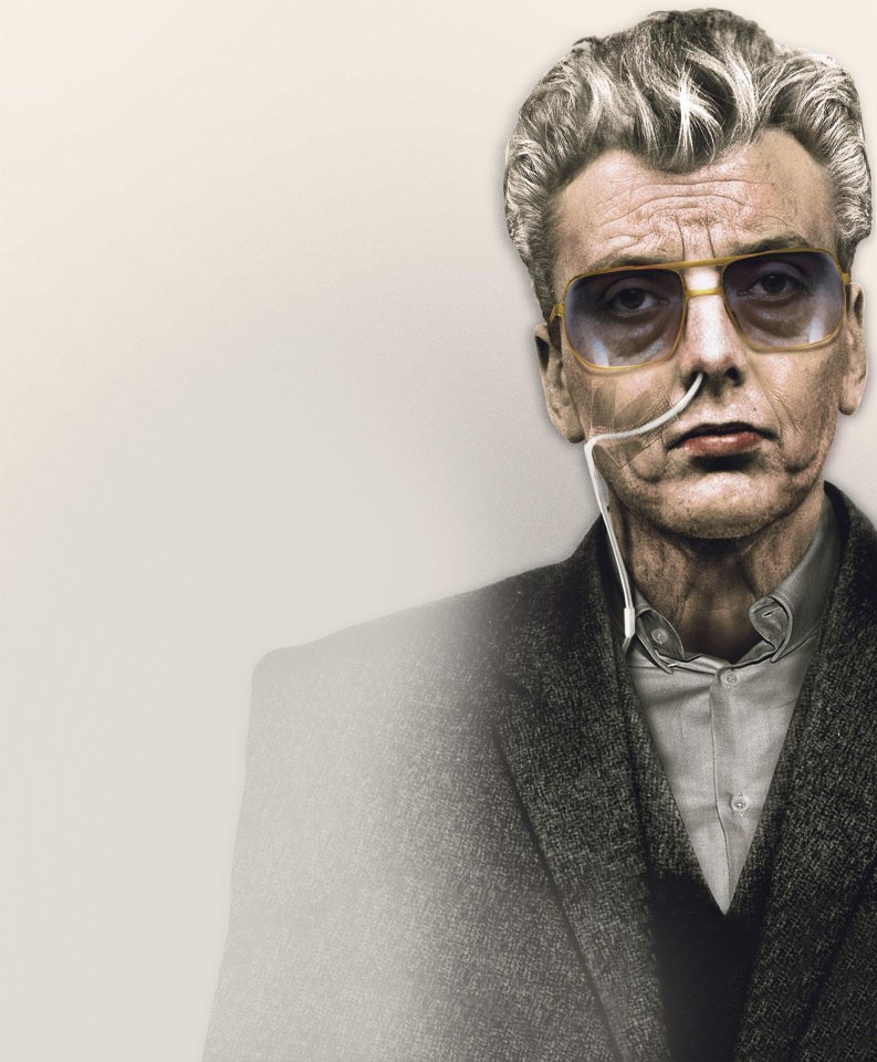 Artists impression of Moors Murderer Ian Brady, who went before a mental health tribunal in the years before his death