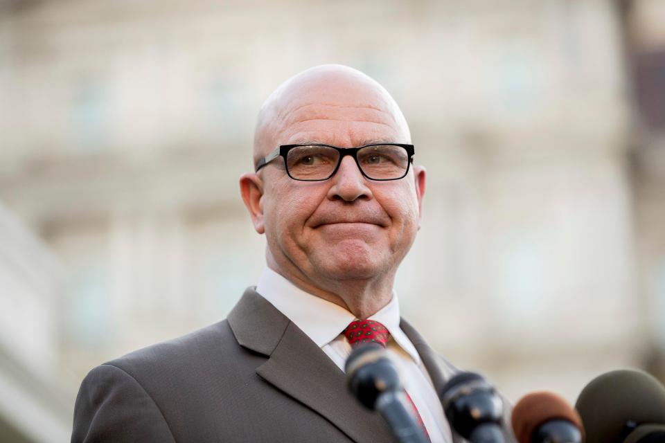  Security advisor H.R. McMaster moved quickly to dismiss the claims