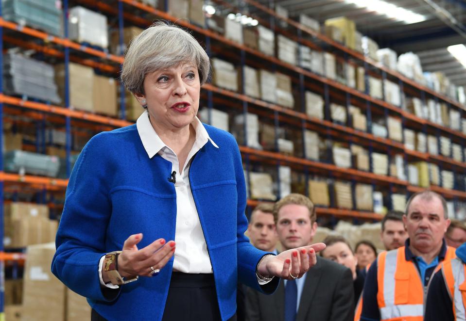  Theresa May pledges to target fatcats, laywers, energy firms and landlords in her election manifesto