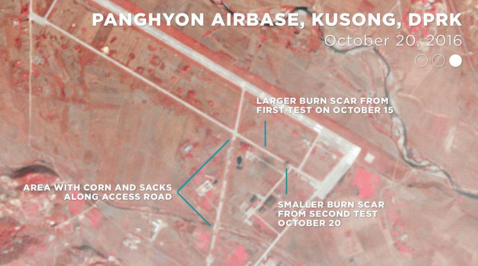  Newly released satellite images show activity at the nuke site