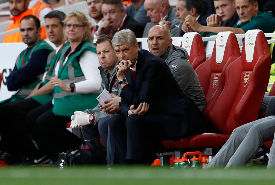  Arsene Wenger's side will now have a final day shootout with Liverpool for fourth spot