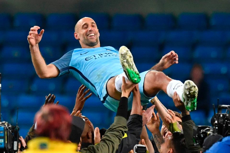  Pablo Zabaleta played his final match for Manchester City