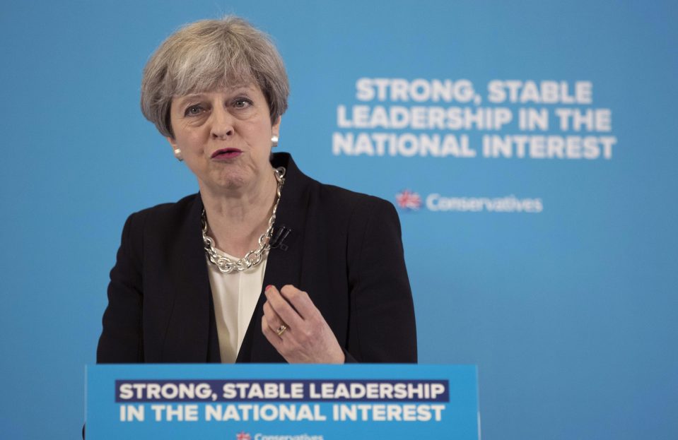  Theresa May vows to tackle FIVE great challenges including Brexit and social care