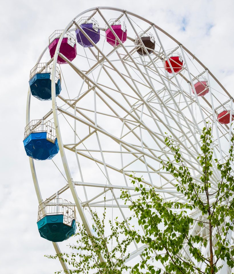  The park has 17 rides from each decade up to present day