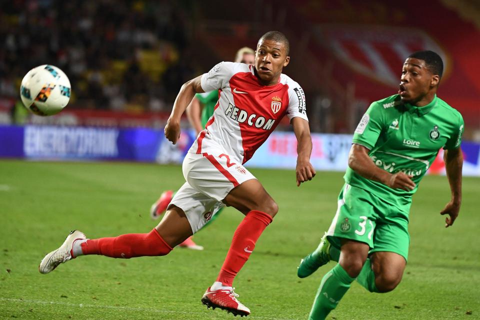  Kylian Mbappe has lit up Europe this season after starring for Monaco as they clinched a historic Ligue 1 title