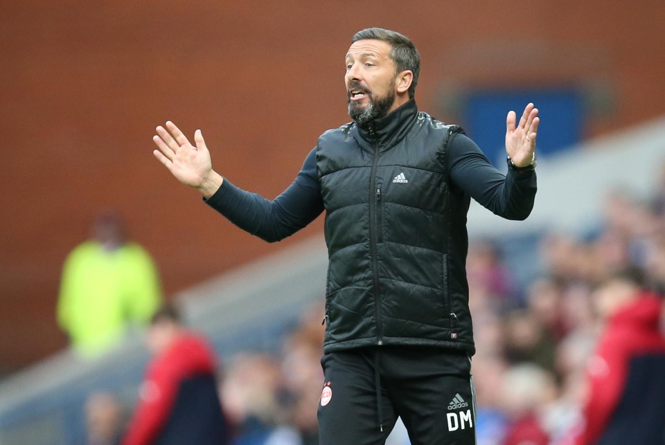 Derek McInnes is preparing to lead Aberdeen into the Scottish Cup Final against Celtic on Saturday