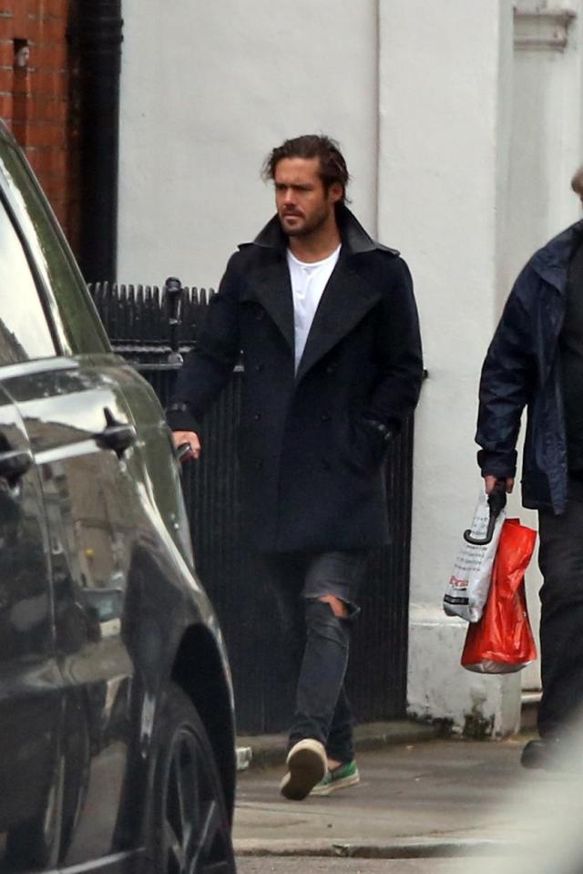  Spencer Matthews was spotted looking pretty unkempt on Thursday morning