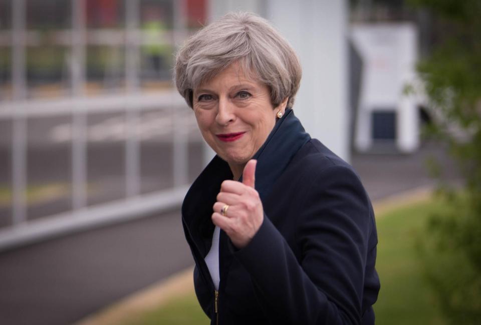  Theresa May refused to attend the leaders' debate on ITV