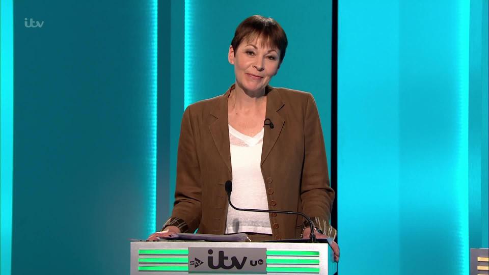  Caroline Lucas of the Green Party called for the parties to work together