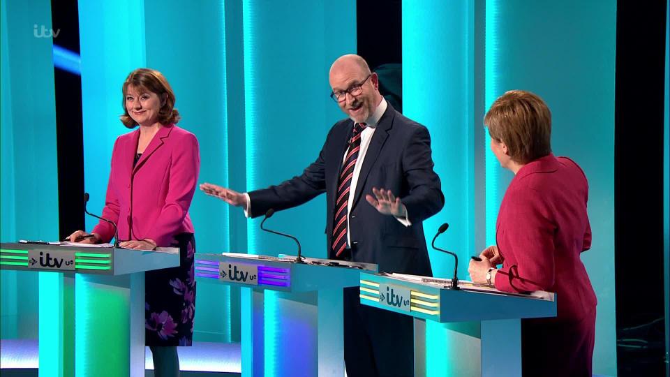  Paul Nuttall repeatedly came under fire from the four left-wing party leaders