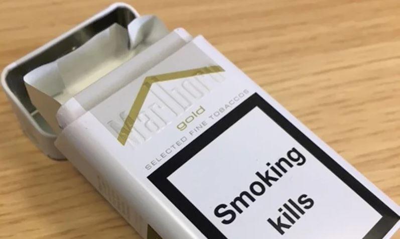  Marlboro has been selling ten-packs of cigarettes in a special reusable tin on the eve of a ban on branded packaging