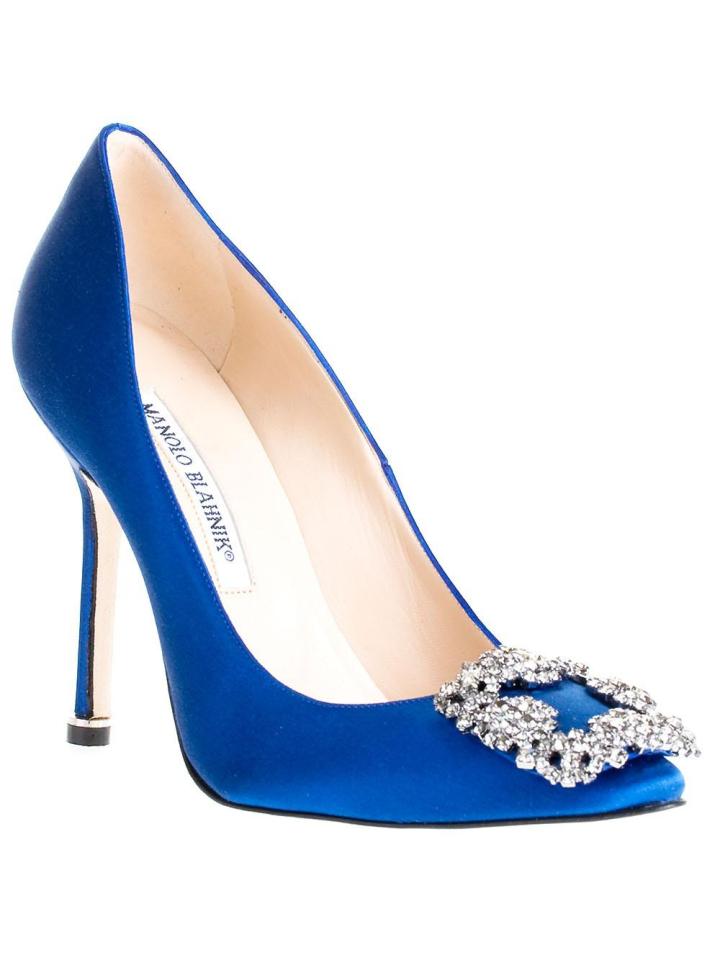  The Manolo Blahnik shoes cost £745 and they are a huge hit on Instagram, with fashion fans regularly posting about them