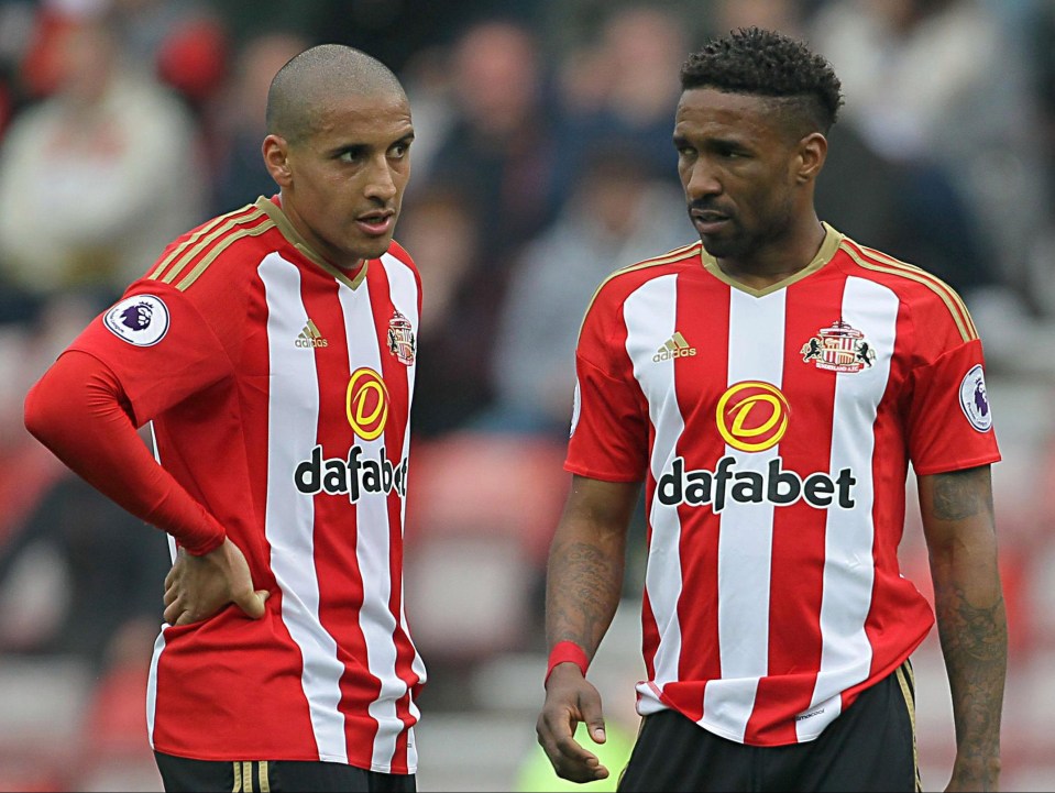 Jermain Defoe was the main man for the Black Cats but the future of their top names is uncertain 