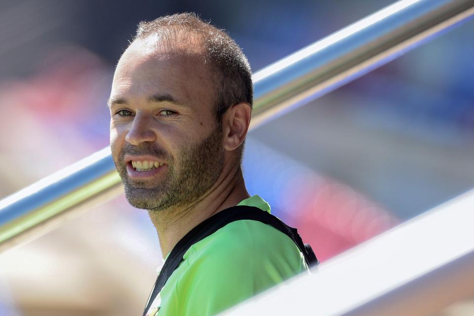  Iniesta has had a patchy season for Barca this year and Juventus may pounce