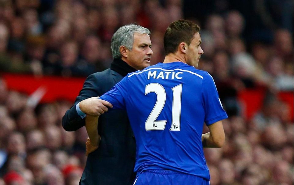  Jose Mourinho wants a reunion with the Serbian midfielder