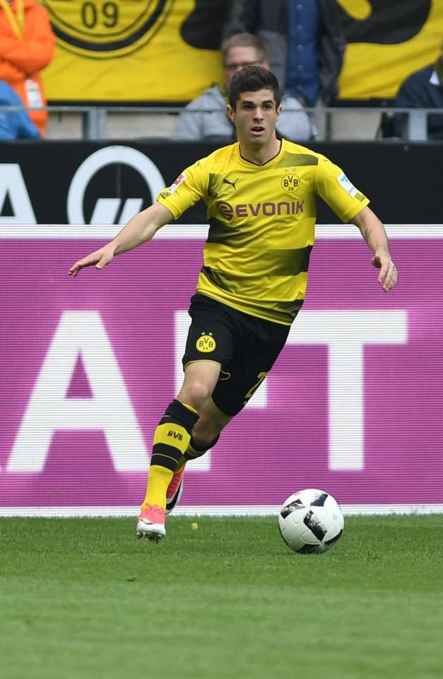  Liverpool are believed to be keeping their own eye on wonderkid Christian Pulisic