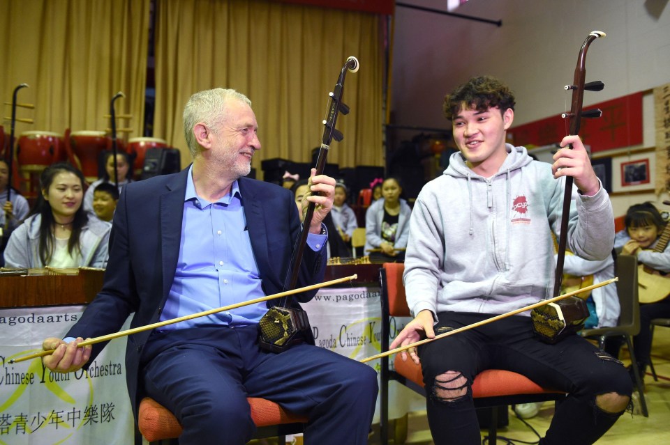 Jeremy Corbyn paid tribute to the fallen MP today