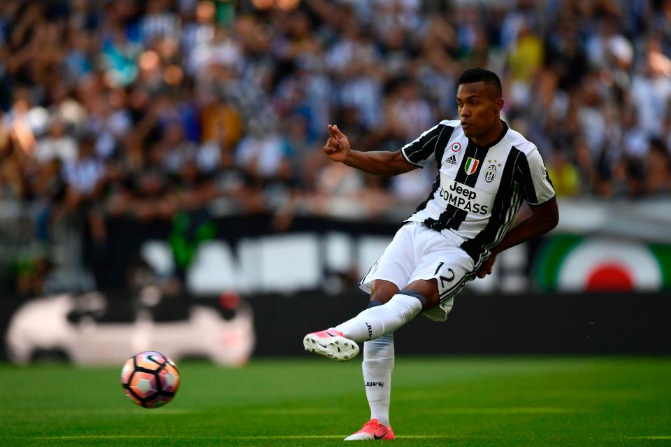  Left-wing back Alex Sandro is high on the agenda of Antonio Conte's