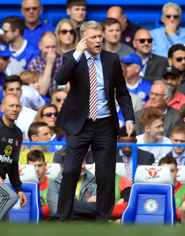  David Moyes announced he was resigning from his job on Monday afternoon