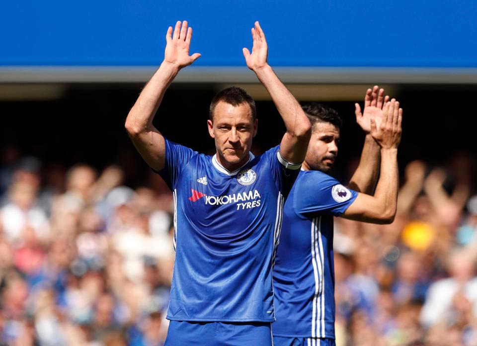  John Terry ended his Chelsea career on a high