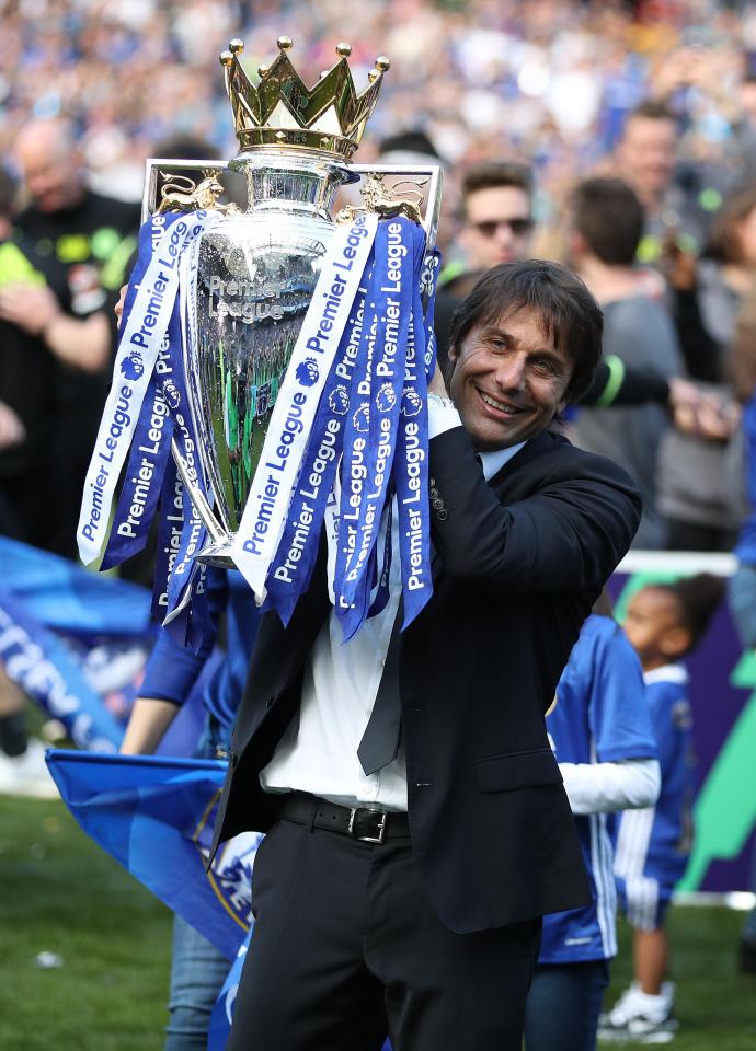  Antonio Conte delivered Premier League success on his debut campaign in England