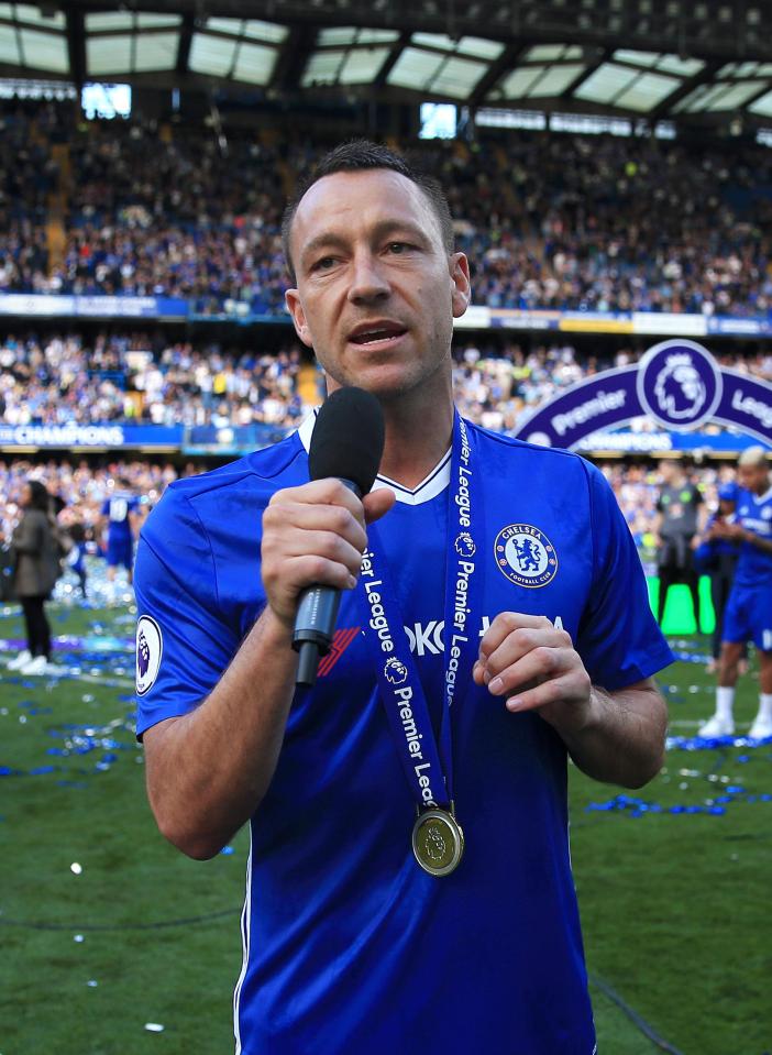  John Terry admits he was an emotional wreck addressing the Chelsea fans