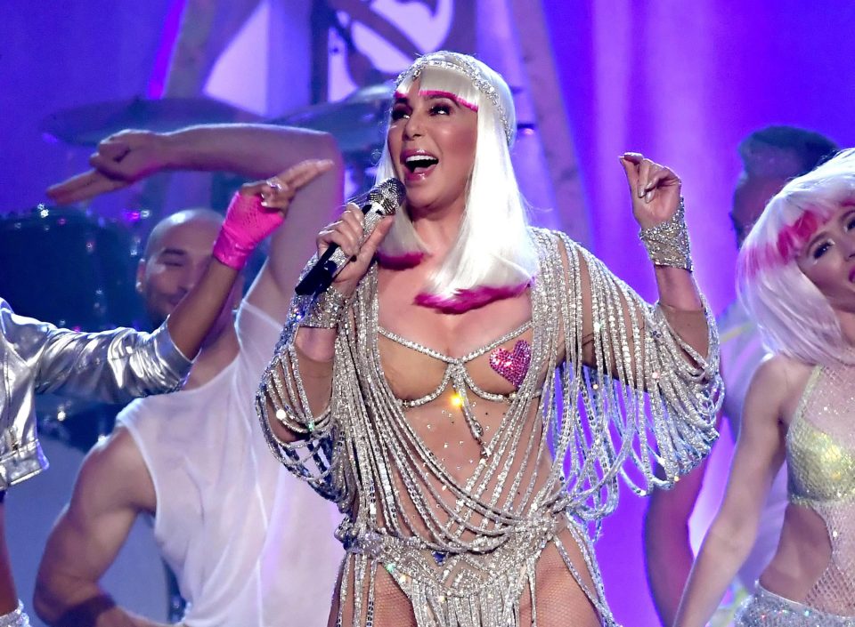  Iconic singer Cher performs at the Billboard Music Awards 2017