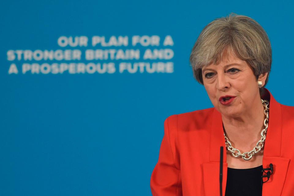  Theresa May has suspended her election campaign after the Manchester attack