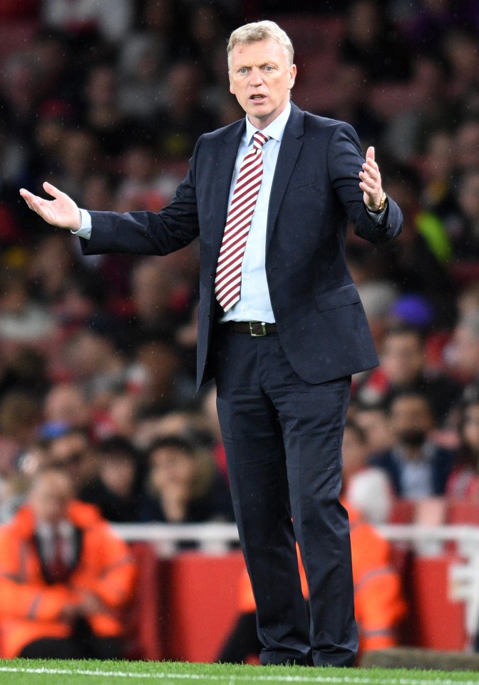 David Moyes faced one of the toughest seasons of his career as Sunderland went down