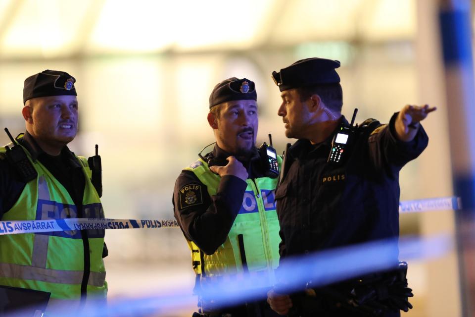  Security at Sweden's airport has also been greatly increased following the attack