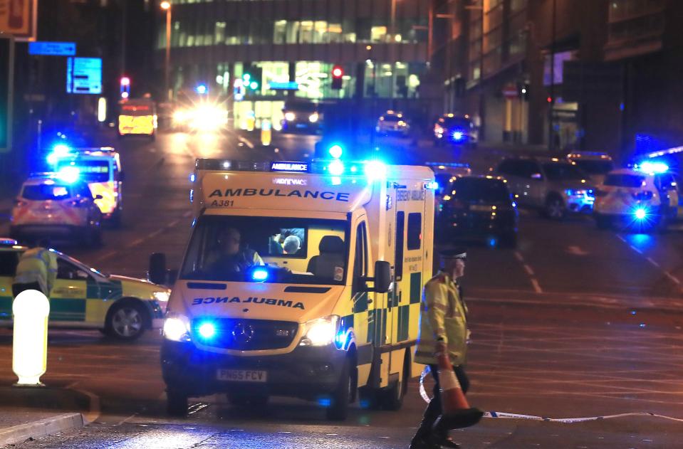  Emergency services arrived at the Manchester Arena with confirmation of fatalities