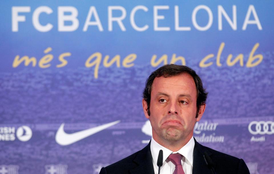  Ex-Barcelona president Sandro Rosell arrested on money-laundering charges