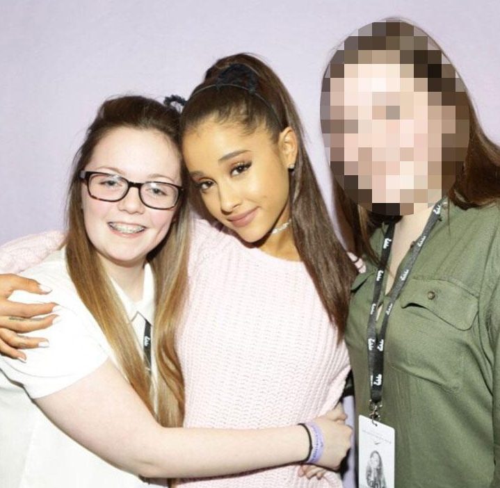  Georgina Callander was pictured with Ariana Grande almost two years ago