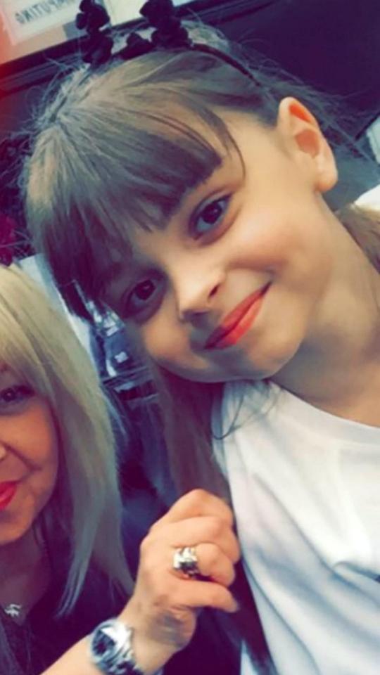  Saffie Rose Roussos, eight, was killed in the Manchester terror attack