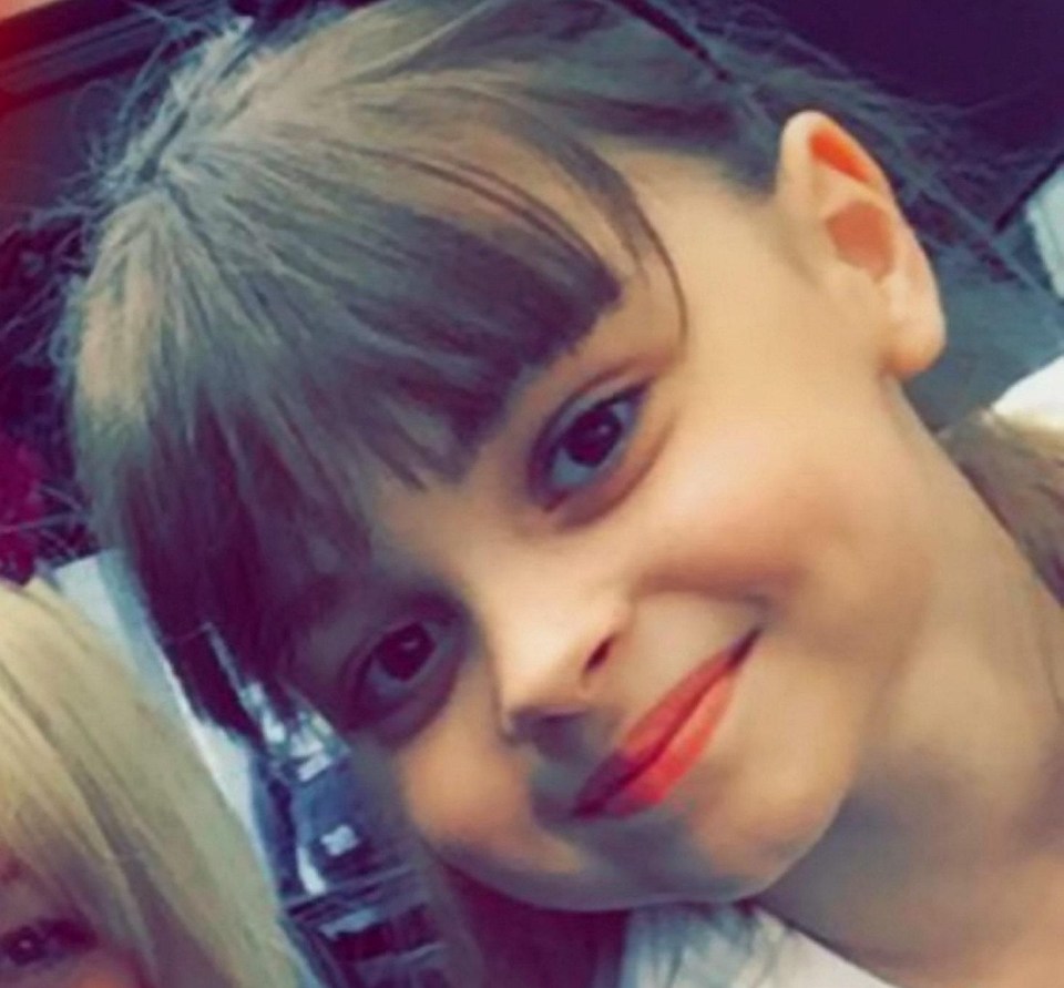 Saffie-Rose Roussos, eight, was killed in last night’s suicide bomb attack, teachers say