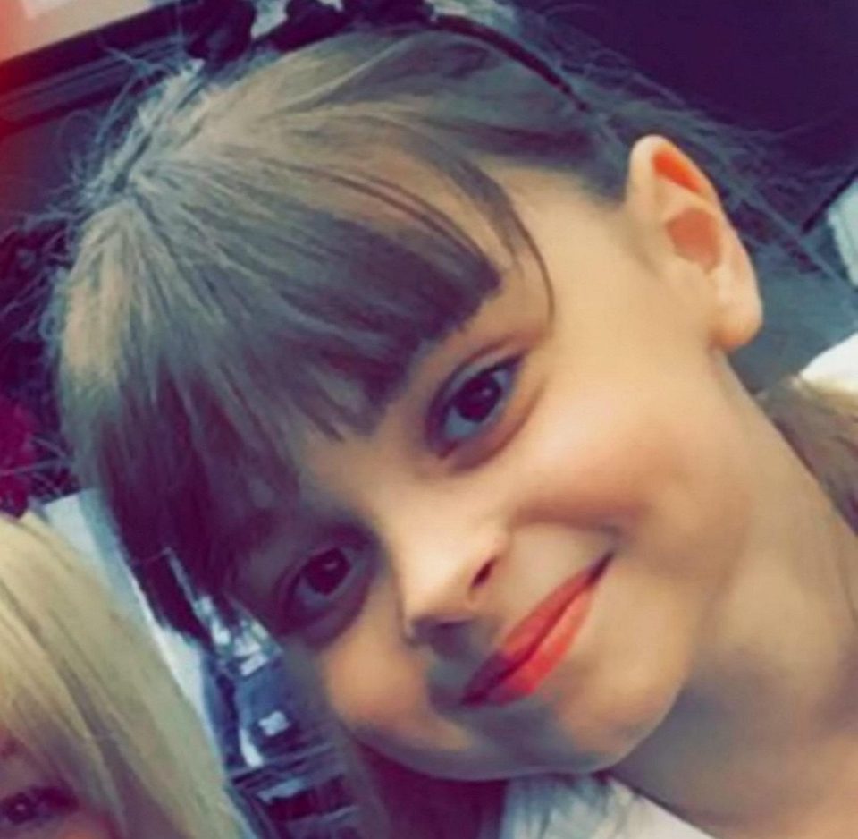  Saffie Roussos, eight, was killed in the atrocity at Manchester Arena