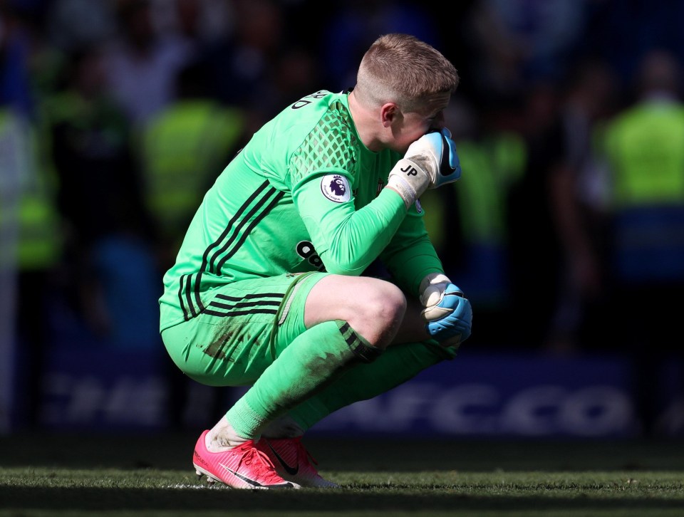 Keeper Jordan Pickford was one of the few Sunderland players to enjoy a fine season