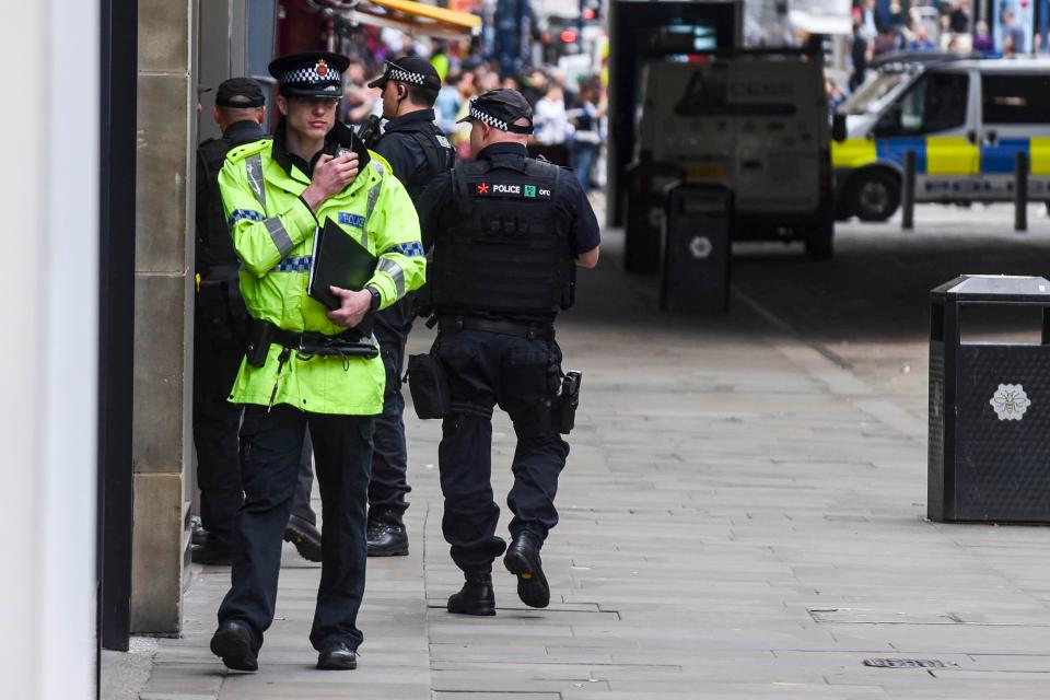  The city is on high alert after last night's terror attack at Manchester Arena