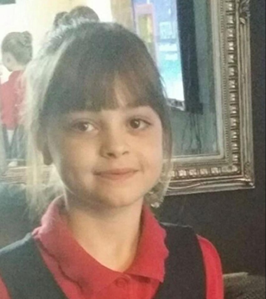 Saffie Roussos, eight, was killed in the Manchester Arena bombing