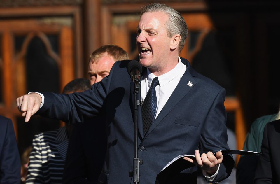  Poet Tony Walsh gave an spine-tingling reading of his poem This Is The Place in Albert Square last night