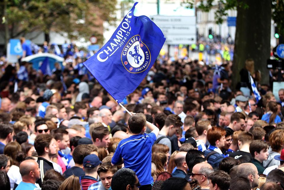  Chelsea fans will not get the chance to celebrate their team's Prem success on the streets