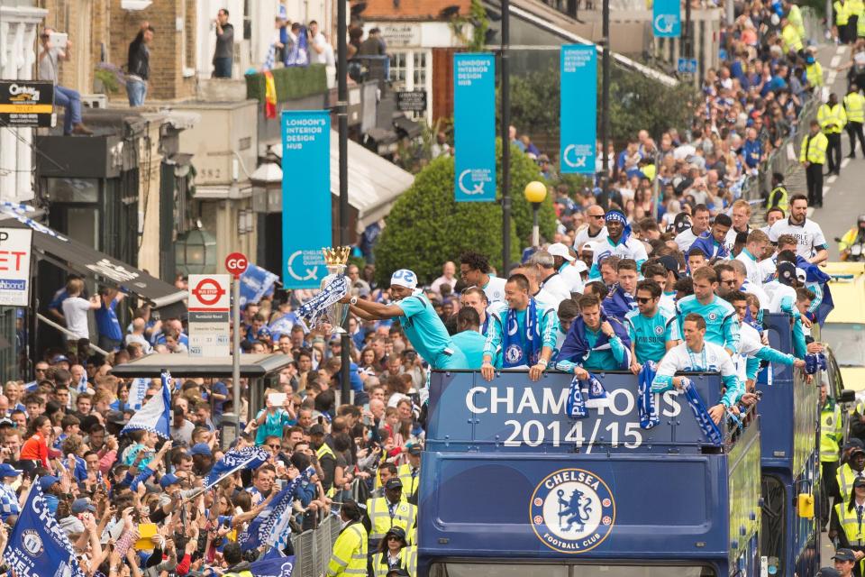  Chelsea's open top bus parade has been cancelled on Sunday following the Manchester attack