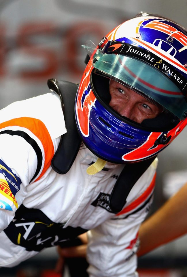  Jenson Button qualified in ninth place in Monaco