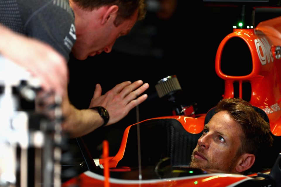  Jenson Button has stood in for his former team-mate