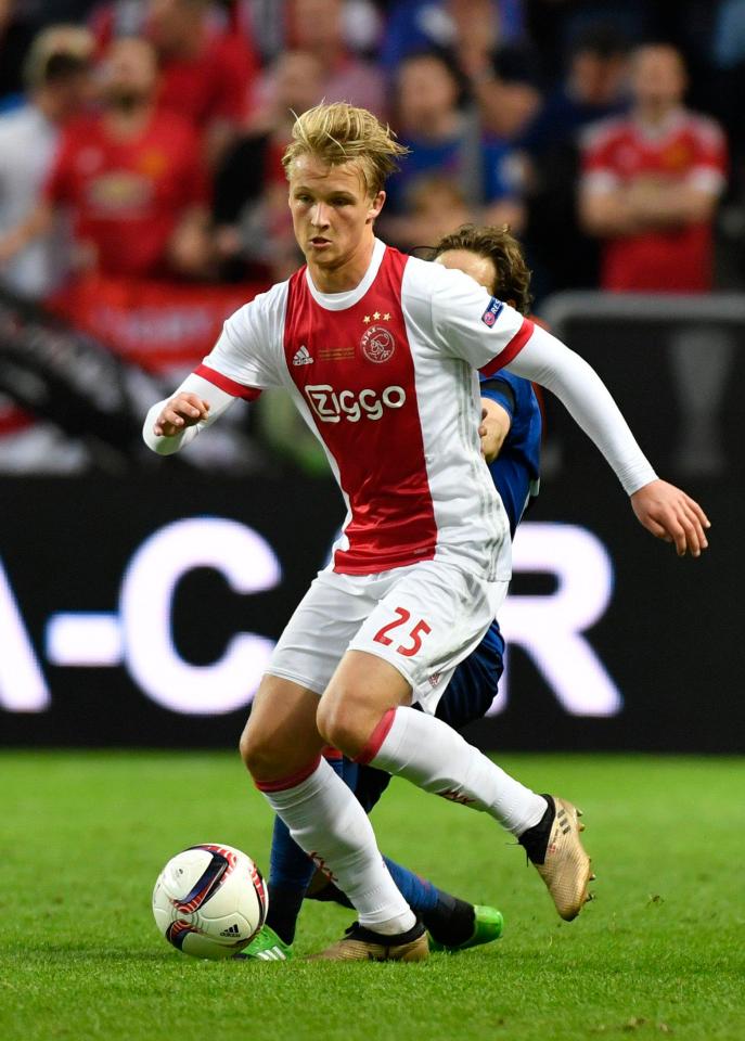  The teenager has netted 22 goals for Ajax this season